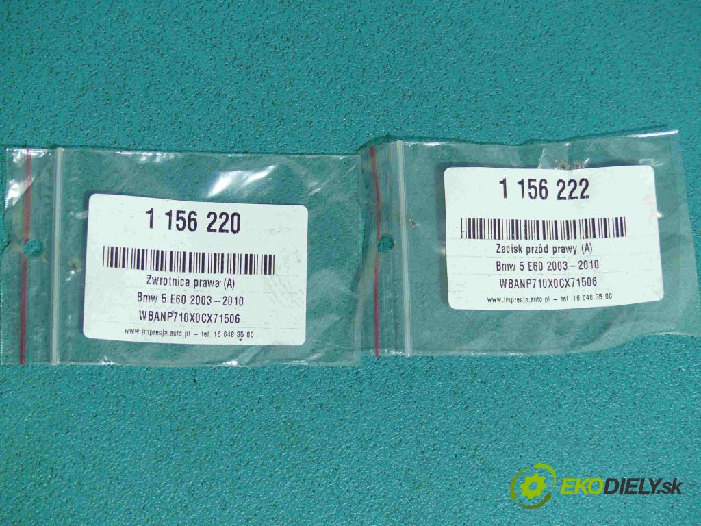 Bmw 5 E60 2003-2010 3.0d 231 HP automatic 170 kW 2993 cm3 5- brzdič predné pravý  (Ostatné)