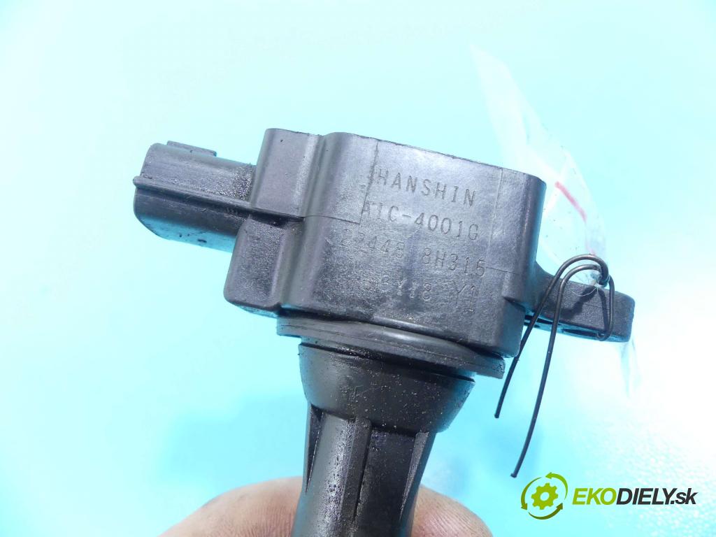 Nissan Primera P12 2001-2007 2.0 16V 140 HP manual 103 kW 1998 cm3 5- cievka zapaľovacia 22448-8H315 (Zapaľovacie cievky, moduly)