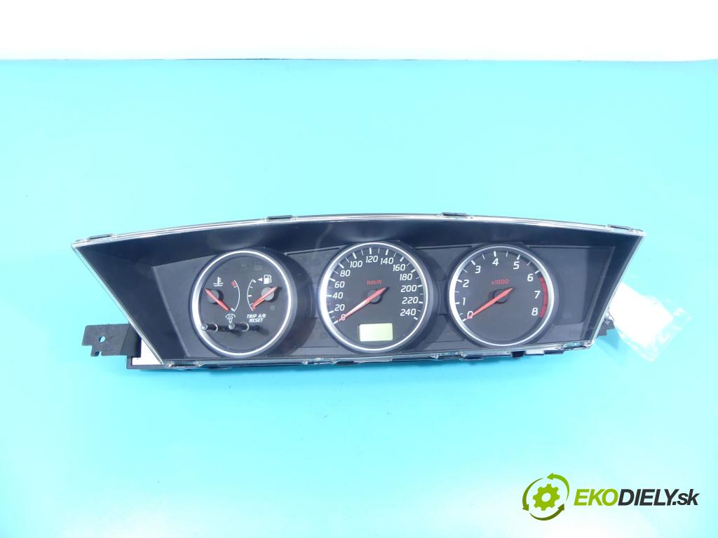 Nissan Primera P12 2001-2007 2.0 16V 140 HP manual 103 kW 1998 cm3 5- prístrojovka/ budíky AU870 (Prístrojové dosky, displeje)