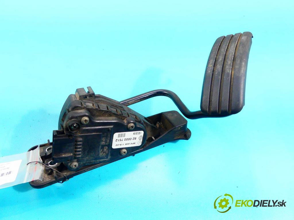 Renault Espace IV 2003-2014 2.2 dci 150 HP manual 110 kW 2188 cm3 5- pedále 8200007512 (Pedále)