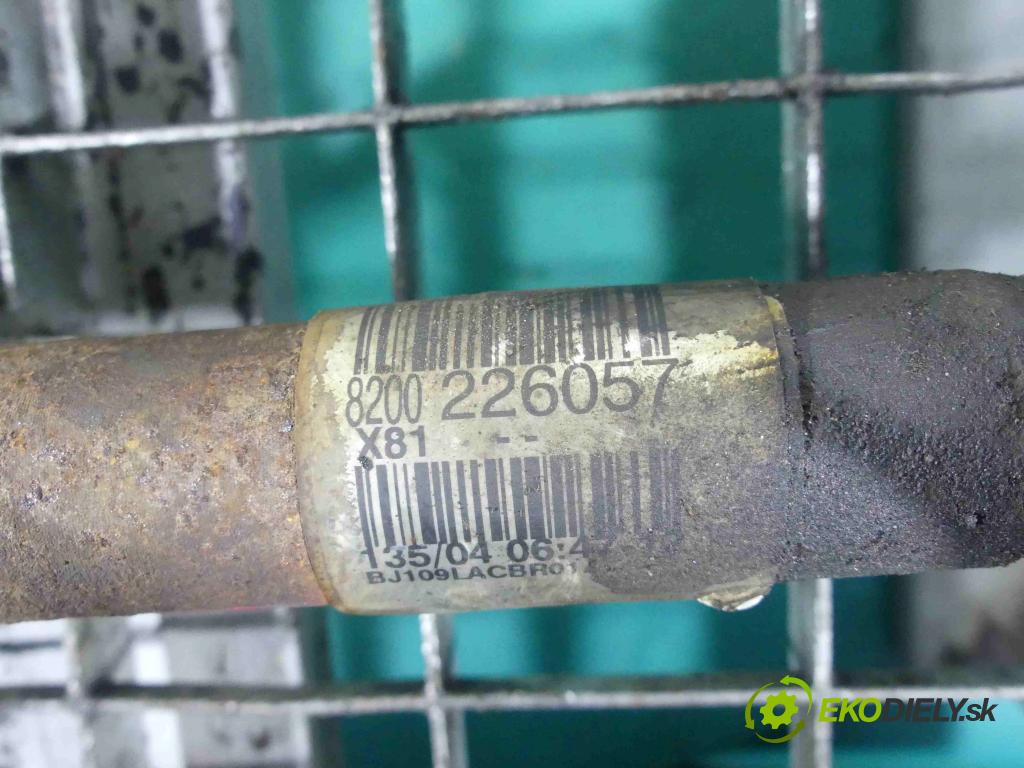 Renault Espace IV 2003-2014 2.2 dci 150 HP manual 110 kW 2188 cm3 5- poloos ľavé 8200226057 (Poloosy)