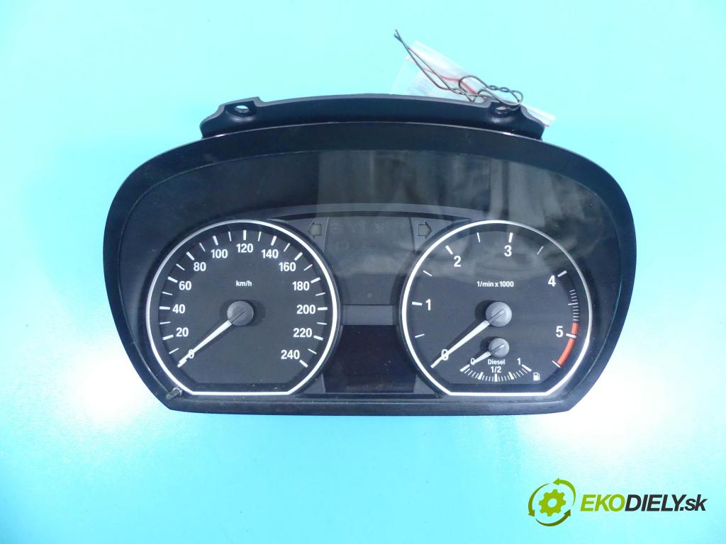 Bmw 1 E87 2004-2011 2.0d 116 HP manual 85 kW 1995 cm3 5- prístrojovka/ budíky 9187330 (Prístrojové dosky, displeje)