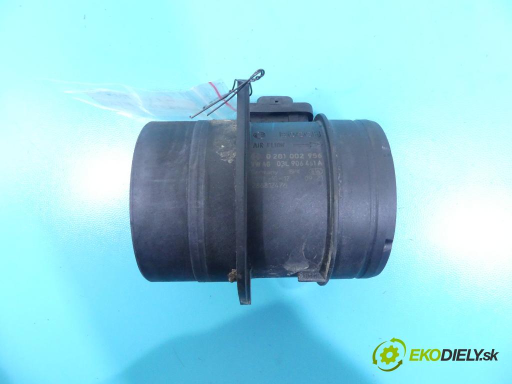 Vw Transporter T5 2003-2015 2.0 TDI 102 HP manual 75 kW 1968 cm3 5- průtokoměr: 0281002956 (Váhy vzduchu)