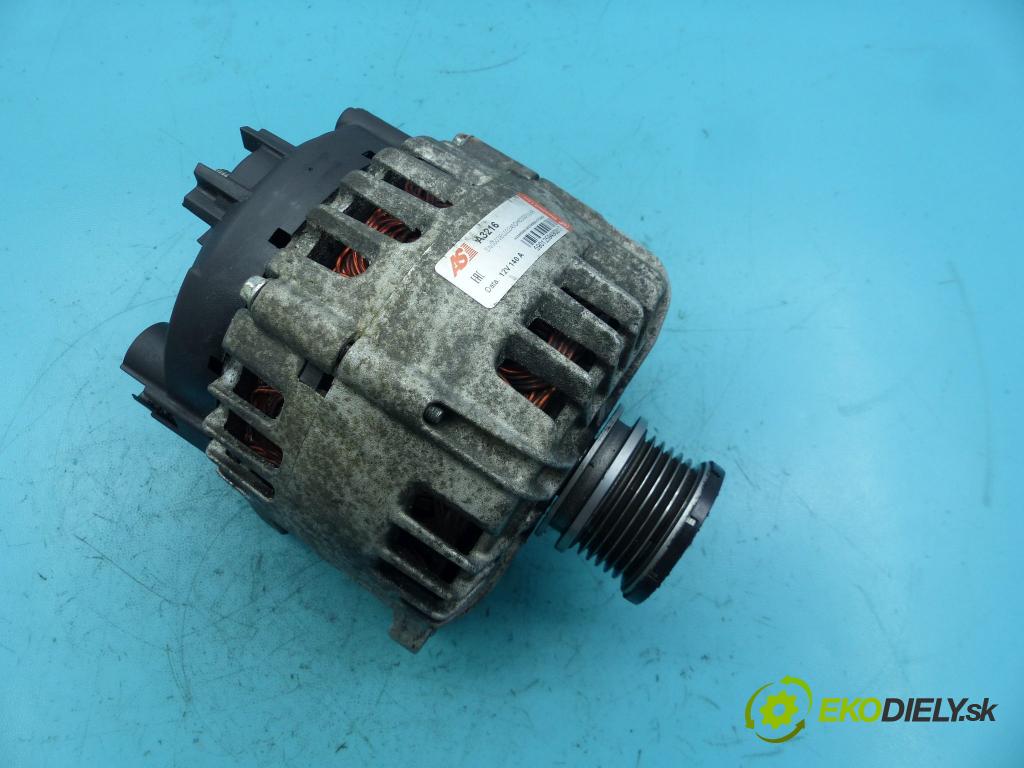 Vw Transporter T5 2003-2015 2.0 TDI 102 HP manual 75 kW 1968 cm3 5- Alternator  (Alternátory)