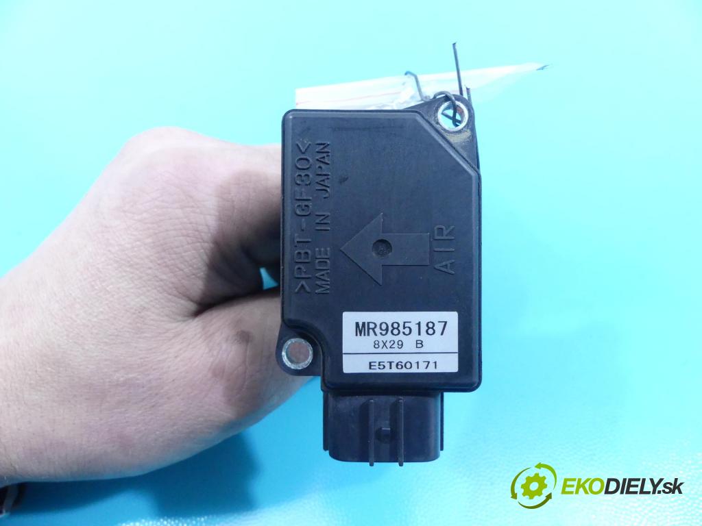Mitsubishi Lancer VIII 2007-2016 1.8 16V 143 HP manual 105 kW 1798 cm3 5- průtokoměr: MR985187 (Váhy vzduchu)