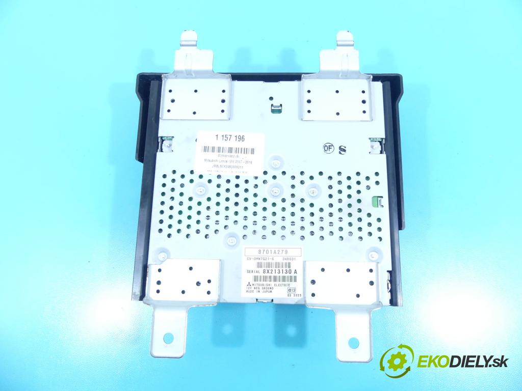 Mitsubishi Lancer VIII 2007-2016 1.8 16V 143 HP manual 105 kW 1798 cm3 5- Zesilovač: 8701A279 (Zosilňovače)