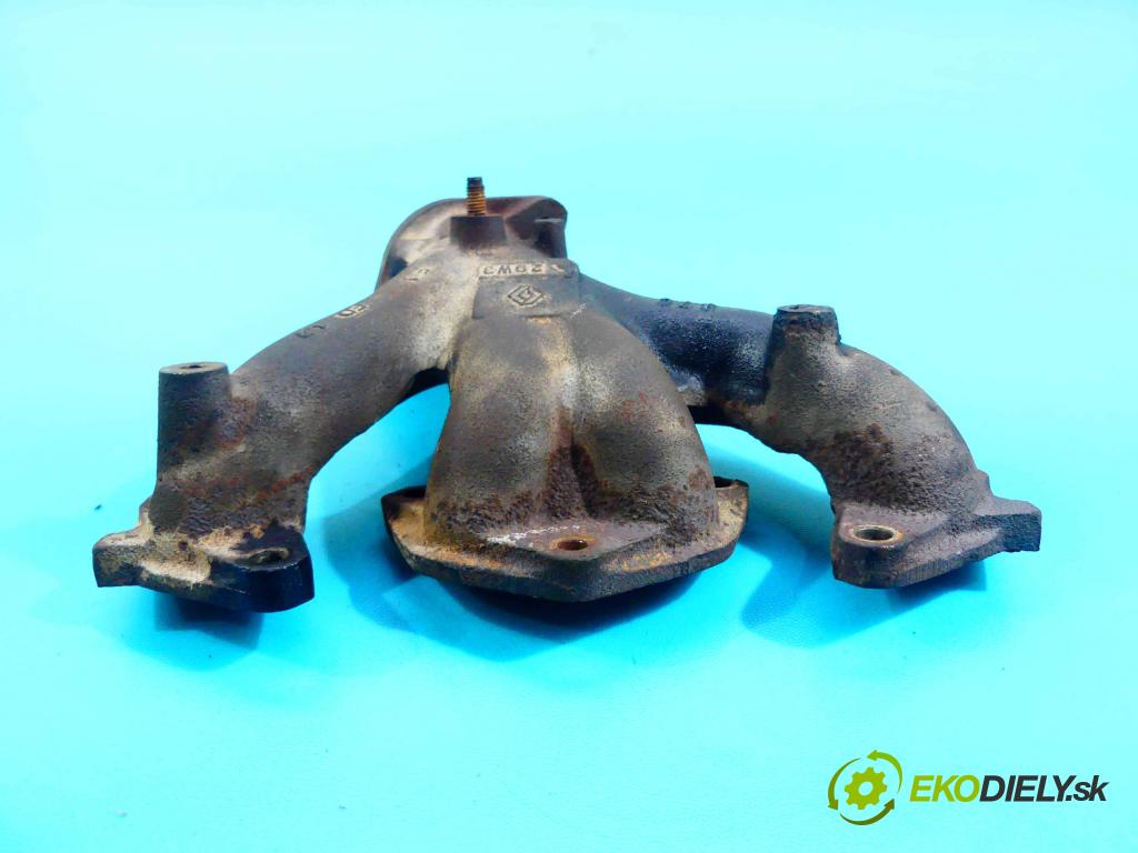 Renault Thalia I 1998-2009 1.4 8v 75 hp manual 55 kW 1390 cm3 4- potrubí výfuk  (Výfukové potrubí)