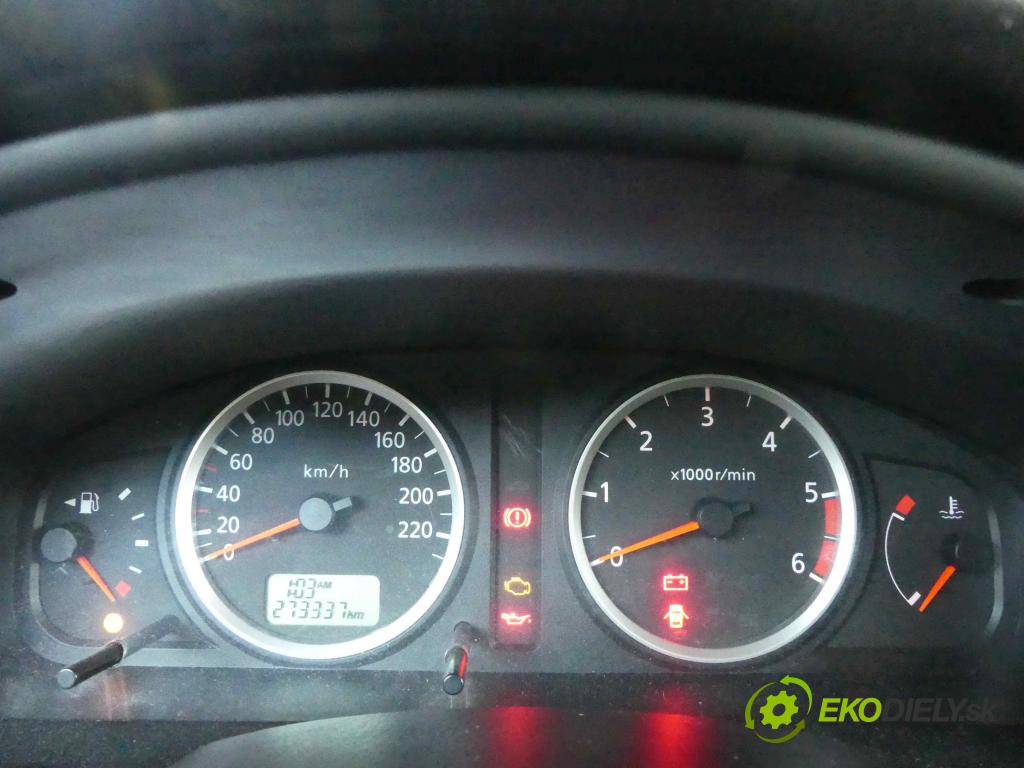 Nissan Almera N16 2000-2006 1.5 dci 82 HP manual 60 kW 1461 cm3 4- prístrojovka/ budíky BN761 (Prístrojové dosky, displeje)