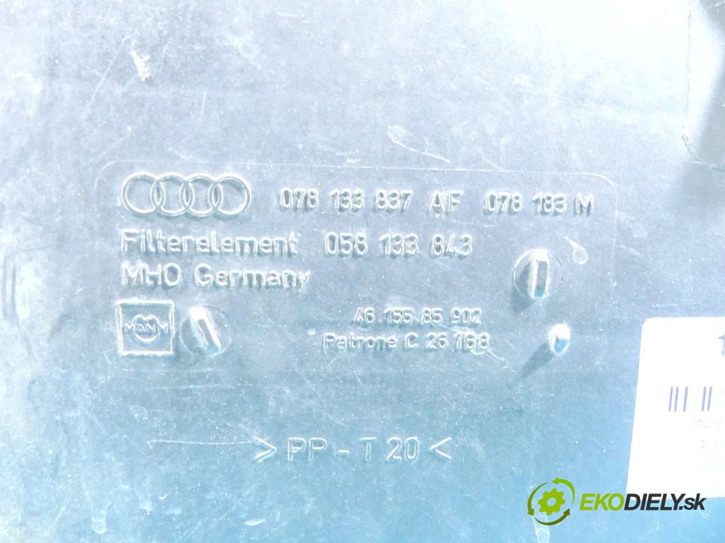 Audi A6 C5 1997-2004 2.4 V6 177 hp manual 130 kW 2393 cm3 4- obal filtra vzduchu 8D0129601K (Kryty filtrů)