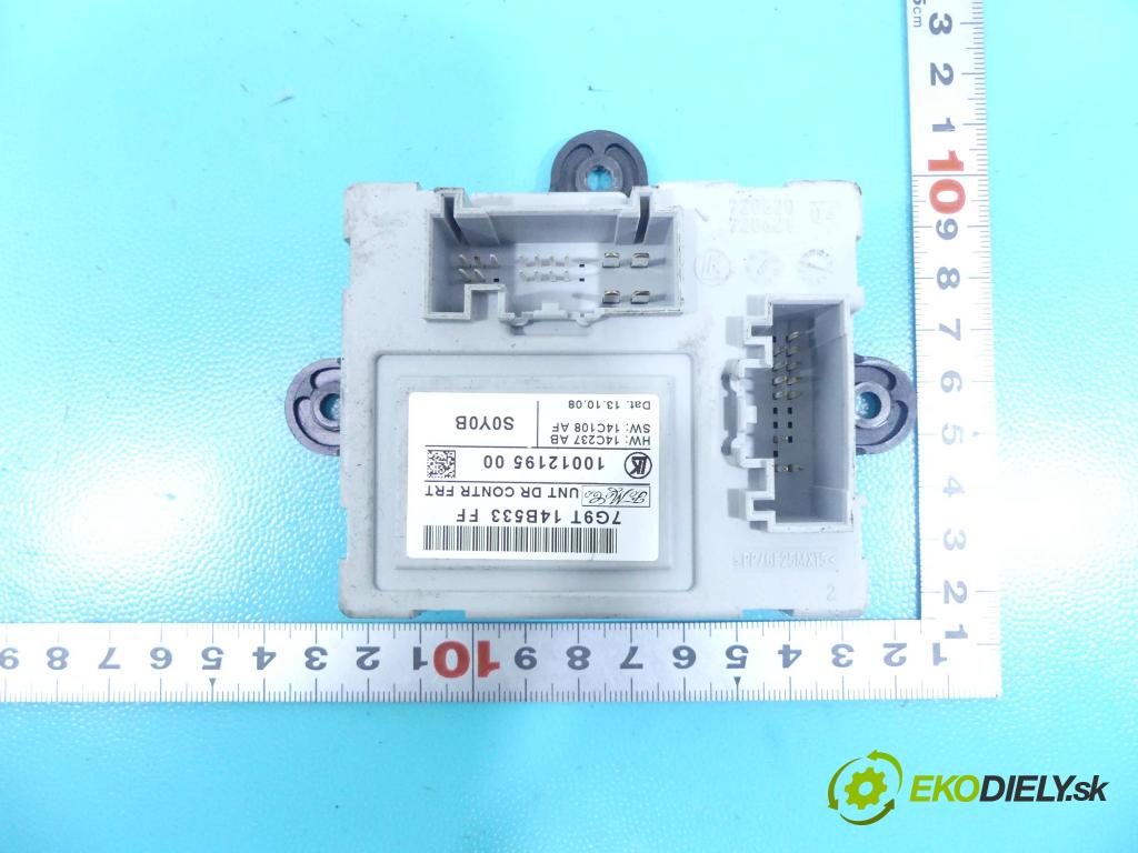 Ford Mondeo Mk4 2007-2014 2.0 16V 145 HP manual 107 kW 1999 cm3 5- modul riadiaca jednotka 7G9T14B533FF (Ostatné)