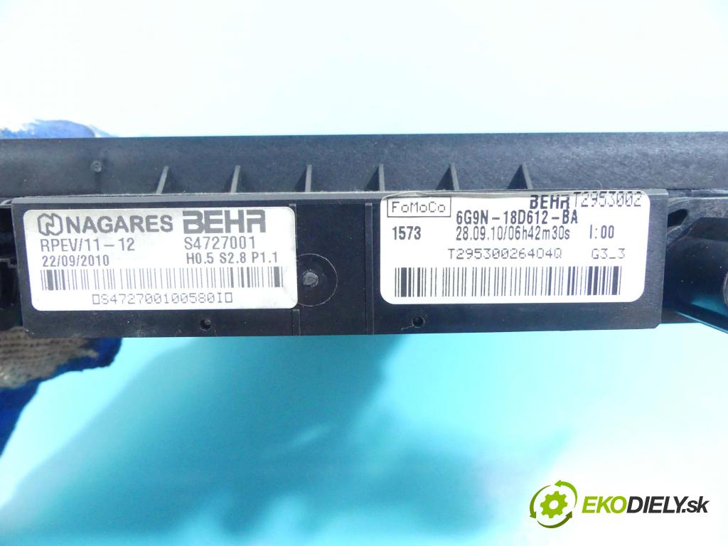 Volvo XC60 I 2008-2017 2.4d 205hp automatic 151 kW 2400 cm3 5- radiator 6G9N-18D612-BA (Radiátory kúrenia)