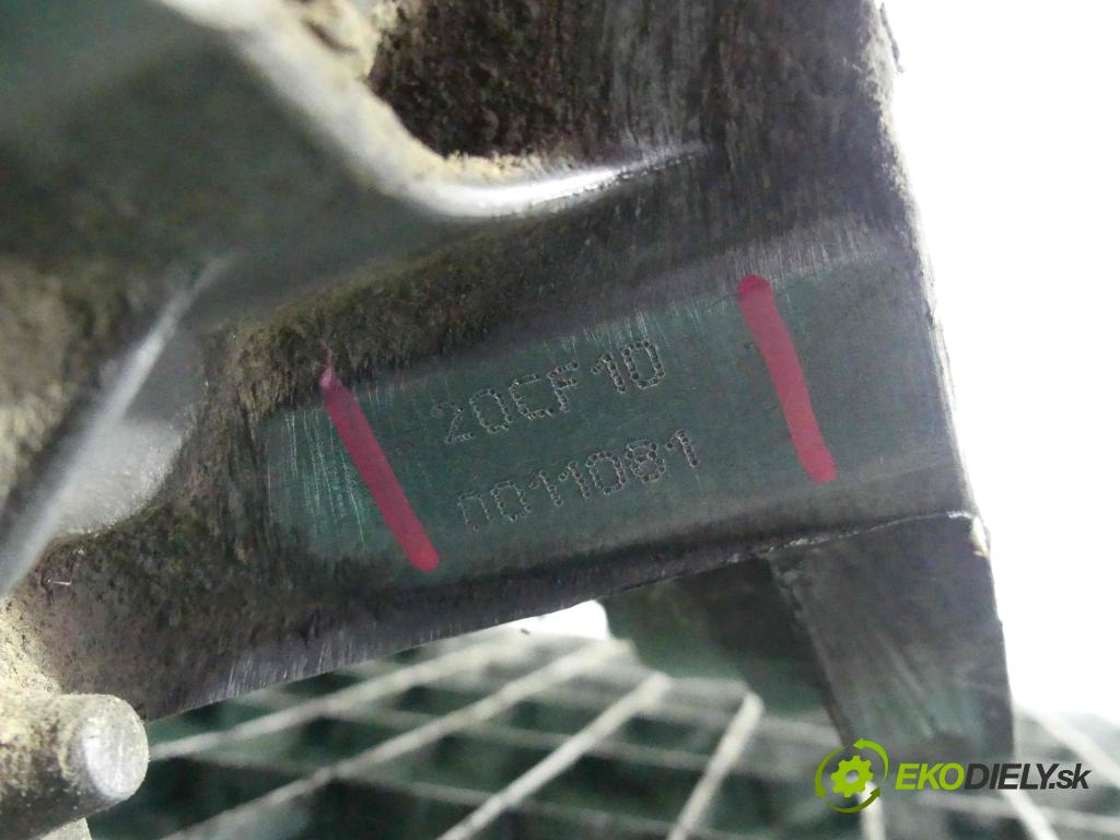 Peugeot 206 1.1 60 HP manual 44 kW 1124 cm3 3- prevodovka stupeň,rýchlosť manual 20CF10