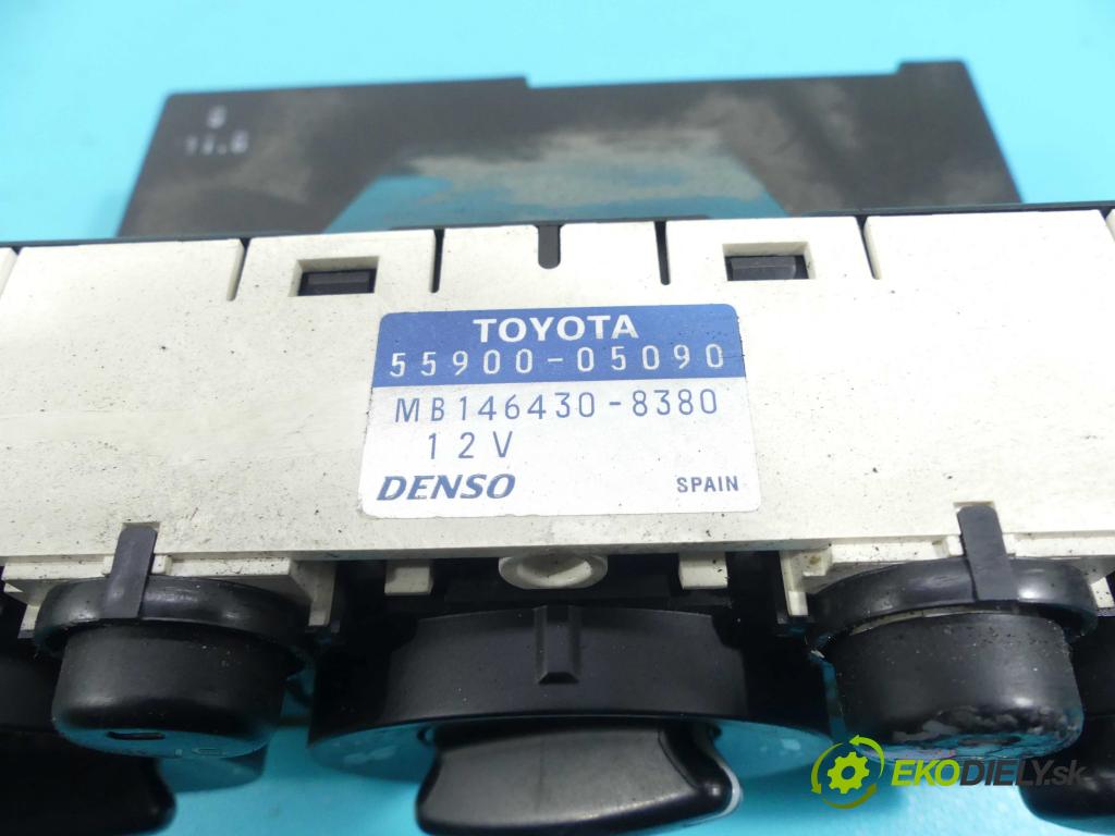 Toyota Avensis I T22 1997-2003 2.0 D4D 110 HP manual 81 kW 1995 cm3 5- panel kúrenia 55900-05090
