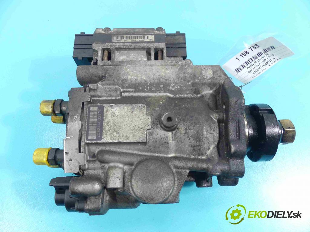 Opel Zafira A 1999-2005 2.0 DTI 101 hp manual 74 kW 1995 cm3 5- čerpadlo vstřikovací 0470504203 (Vstřikovací čerpadla)