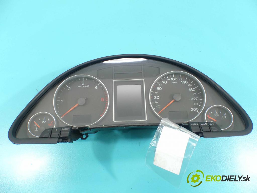 Audi A4 B7 2004-2008 3.0 TDI 204 HP automatic 150 kW 2967 cm3 5- prístrojovka/ budíky  (Prístrojové dosky, displeje)