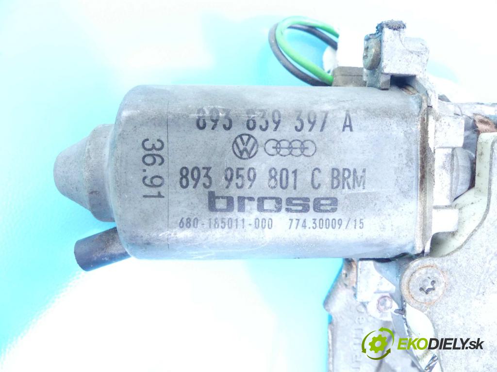 Audi 80 B4 1991-1994 1.9 TD 75 hp manual 55 kW 1896 cm3 4- mechanismus stahování zadní levý 893959801C