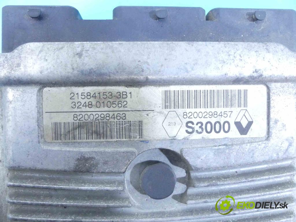 Renault Scenic II 2003-2009 1.6 16v 113 hp manual 83 kW 1598 cm3 5- jednotka řídící 8200298463