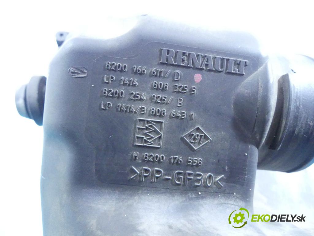 Renault Scenic II 2003-2009 1.6 16v 113 hp manual 83 kW 1598 cm3 5- obal filtra vzduchu 8200166611/D (Kryty filtrů)