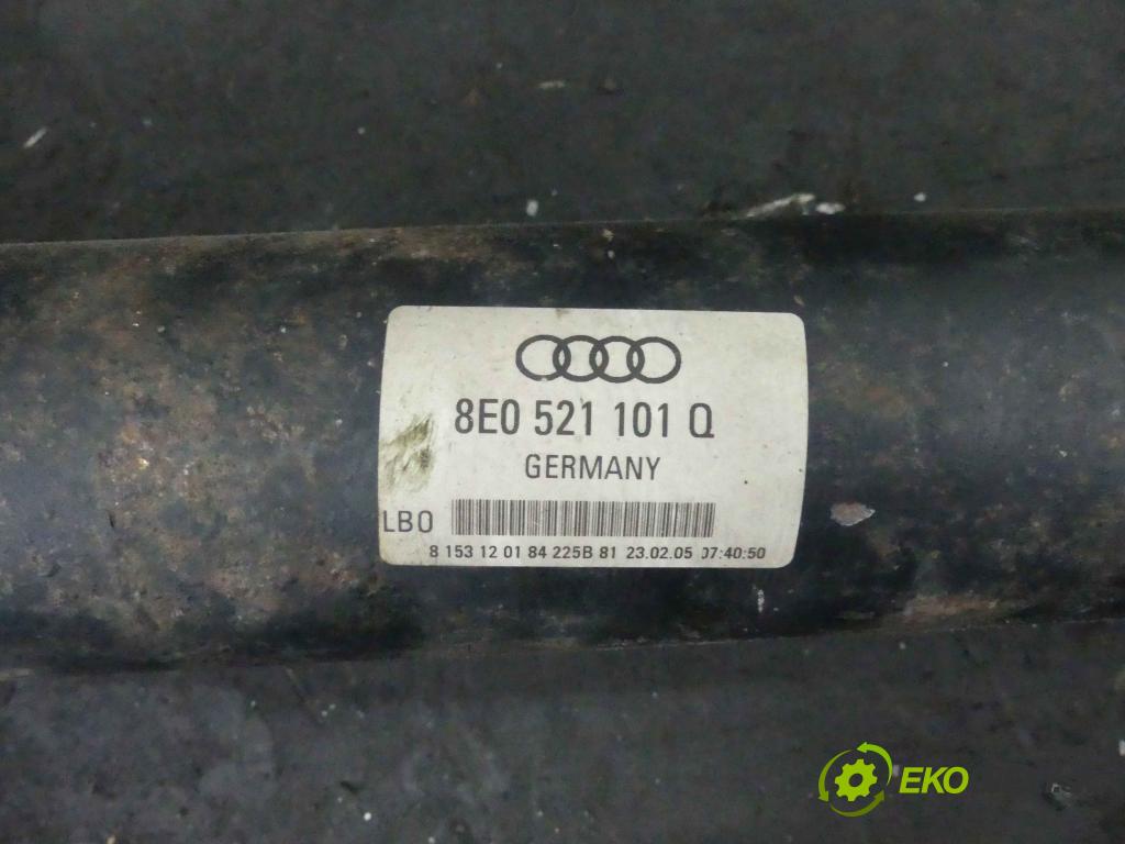 Audi A4 B7 2004-2008 3.0 TDI 204 HP automatic 150 kW 2967 cm3 5- Hřídel: jízda: 8E0521101Q (Kardaňové hriadele)