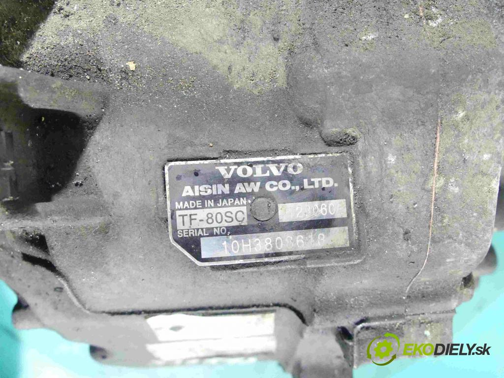 Volvo XC60 I 2008-2017 2.4d 205hp automatic 151 kW 2400 cm3 5- prevodovka stupeň,rýchlosť automat TF80SC