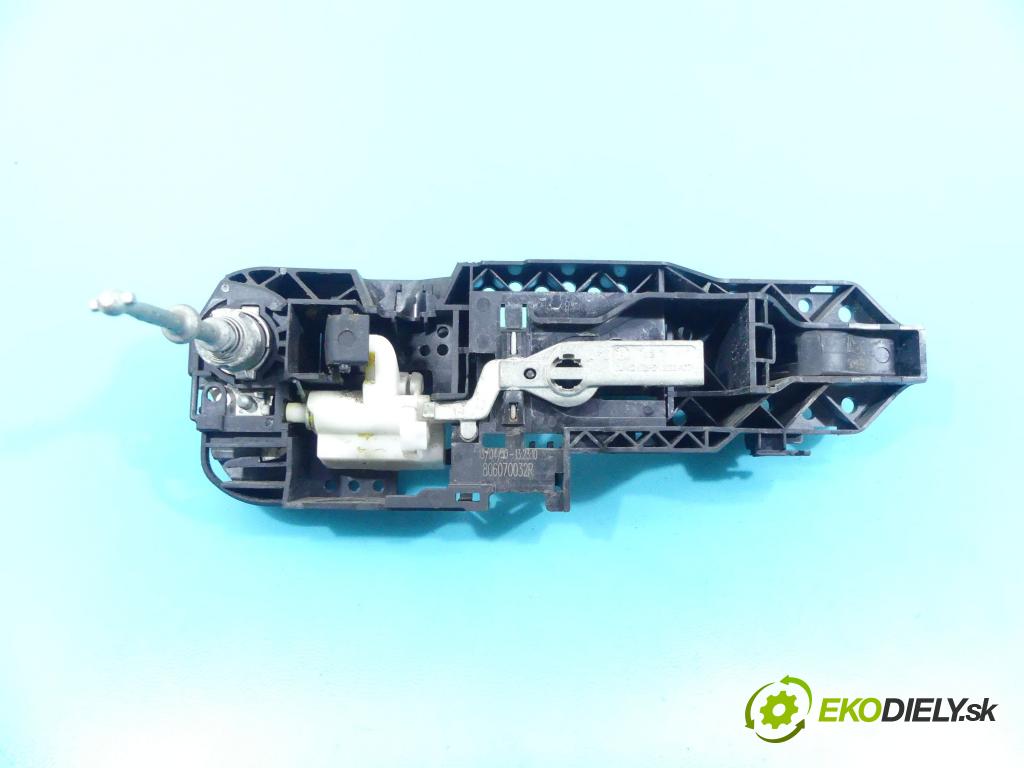 Renault Fluence 1.5 DCI 106 HP manual 78 kW 1461 cm3 4- rukoväť predné ľavé mimo: 806070032R (Vonkajšie predné ľavé)