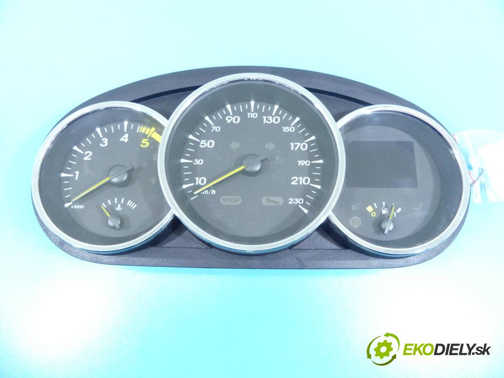 Renault Fluence 1.5 DCI 106 HP manual 78 kW 1461 cm3 4- prístrojovka/ budíky 248104763R (Prístrojové dosky, displeje)