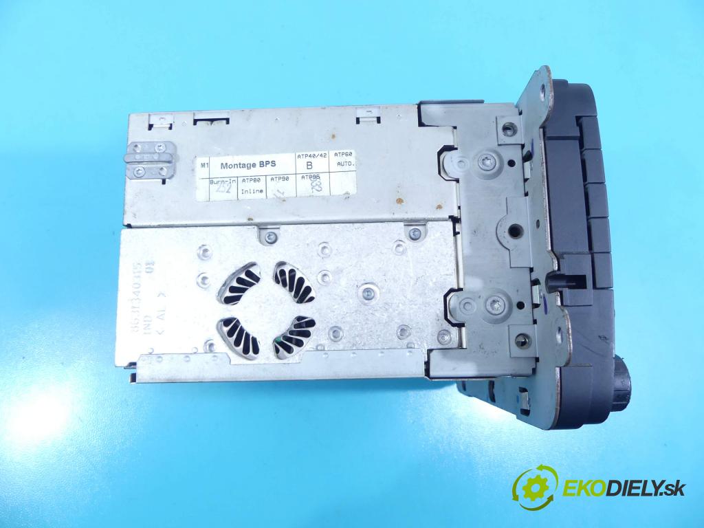 Skoda Octavia II 2004-2013 2.0 TDI 140 hp manual 103 kW 1968 cm3 5- Radio továrna: 1Z0035194A