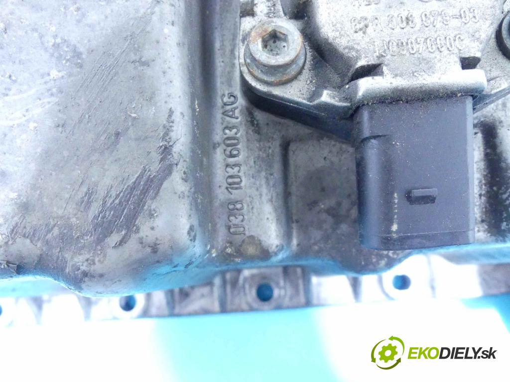 Skoda Octavia II 2004-2013 2.0 TDI 140 HP manual 103 kW 1968 cm3 5- vaňa olejová BKD (Olejové vane)