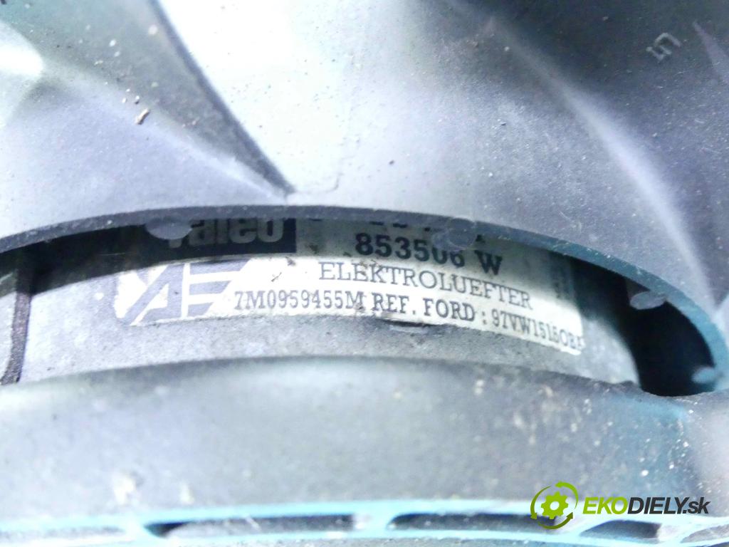 Vw Sharan I 1995-2010 1.9 TDI 110 HP manual 81 kW 1896 cm3 5- Ventilátor chladiča 7M0959455M