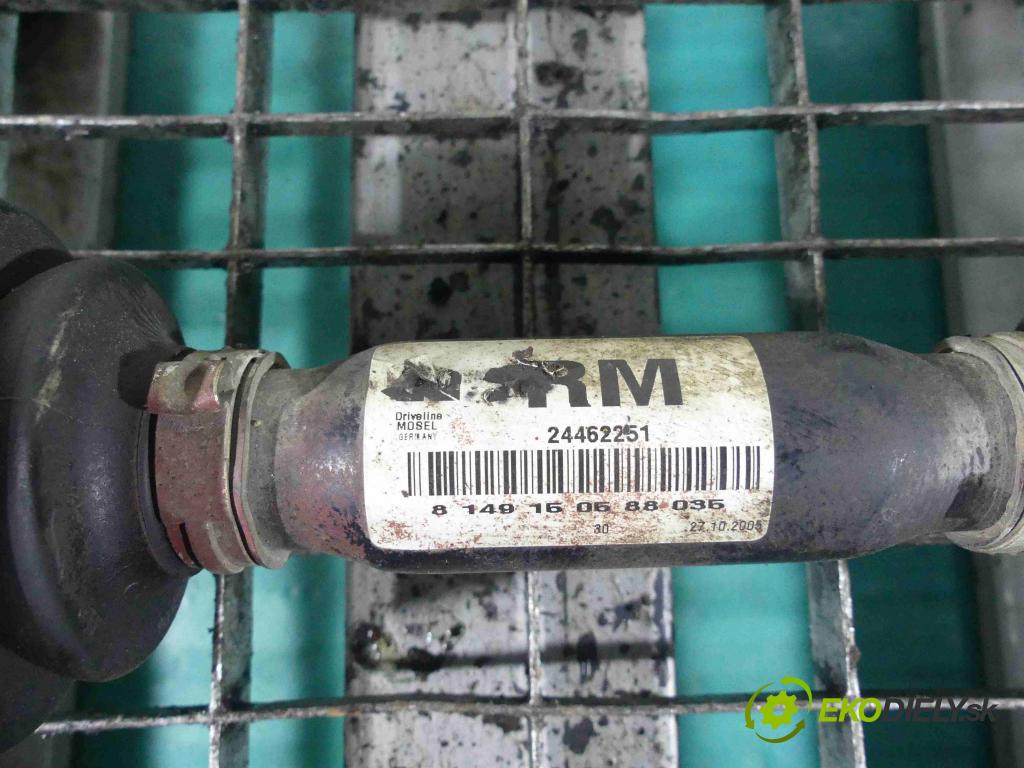 Opel Zafira B 2005-2014 1.9 cdti 120 HP manual 88 kW 1910 cm3 5- poloos ľavé 24462251 (Poloosy)