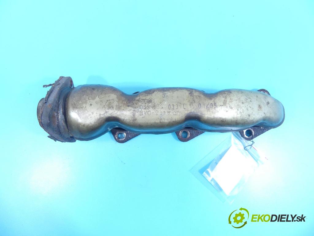 Audi A4 B7 2004-2008 3.0 TDI 204 hp automatic 150 kW 2967 cm3 5- potrubí výfuk 059253033L (Výfukové potrubí)