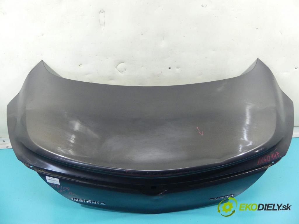 Opel Insignia A 2008-2017 2.0 T 220KM manual 162 kW 1998 cm3 4- zadní kufrové dveře  (Zadní kapoty)