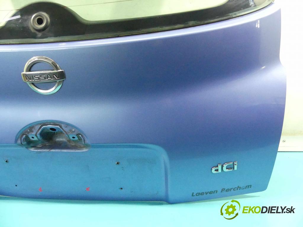 Nissan Micra K12 2003-2010 1.5 DCI 82 HP manual 60 kW 1461 cm3 5- zadna kufor (Zadné kapoty)