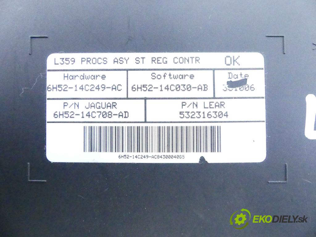 Land rover Freelander II 2006-2014 2.2 TD4 160 HP manual 118 kW 2179 cm3 5- modul riadiaca jednotka 6H52-14C708-AD (Ostatné)
