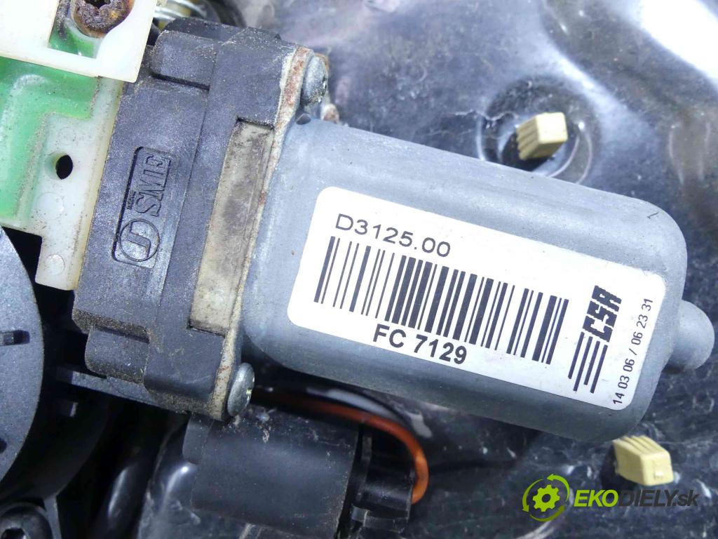 Land rover Freelander II 2006-2014 2.2 TD4 160 hp manual 118 kW 2179 cm3 5- mechanismus stahování zadní levý 6H5227001AE