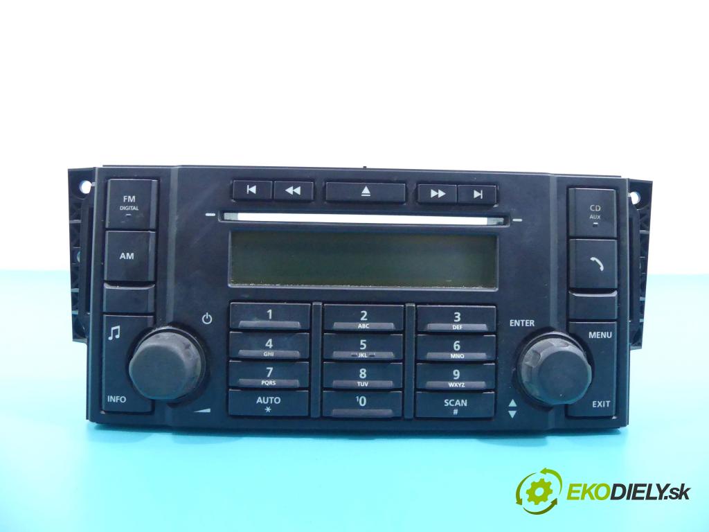 Land rover Freelander II 2006-2014 2.2 TD4 160 HP manual 118 kW 2179 cm3 5- Radio továreň: 6H52-18845-AC