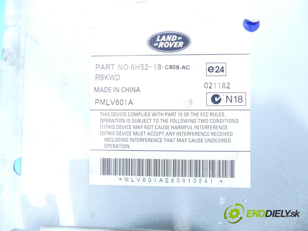 Land rover Freelander II 2006-2014 2.2 TD4 160 HP manual 118 kW 2179 cm3 5- Zesilovač: 6H52-18C808-AC (Zosilňovače)