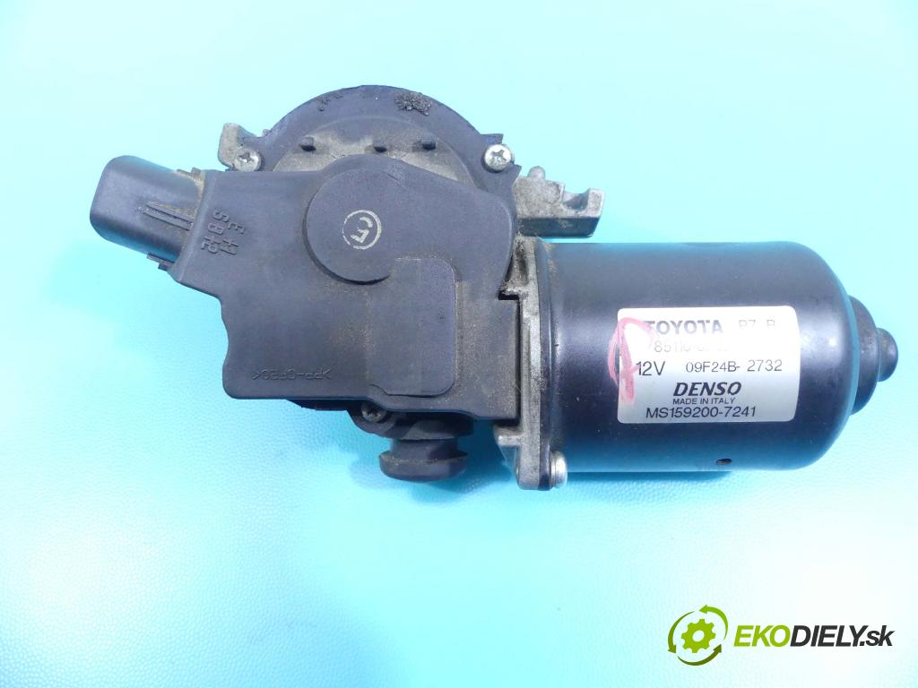 Toyota Corolla Verso II 2004-2009 1.6 VVT-i: 110 HP manual 81 kW 1598 cm3 5- motor stieračov predné 85110-0F020