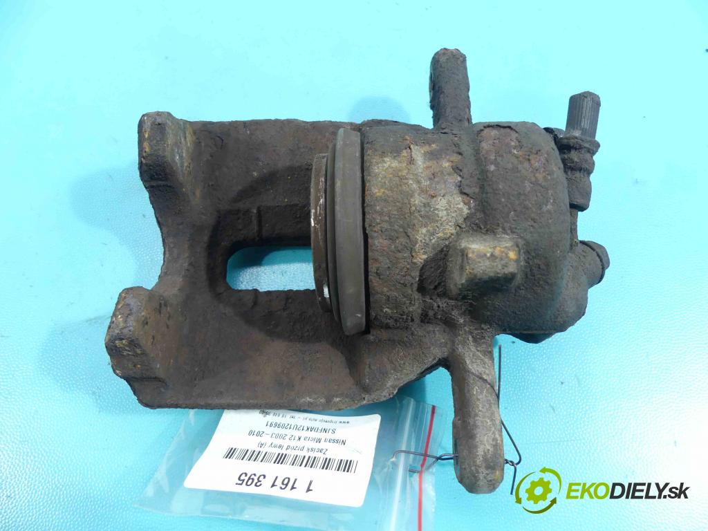 Nissan Micra K12 2003-2010 1.5 DCI 82 HP manual 60 kW 1461 cm3 5- brzdič predné ľavý  (Ostatné)