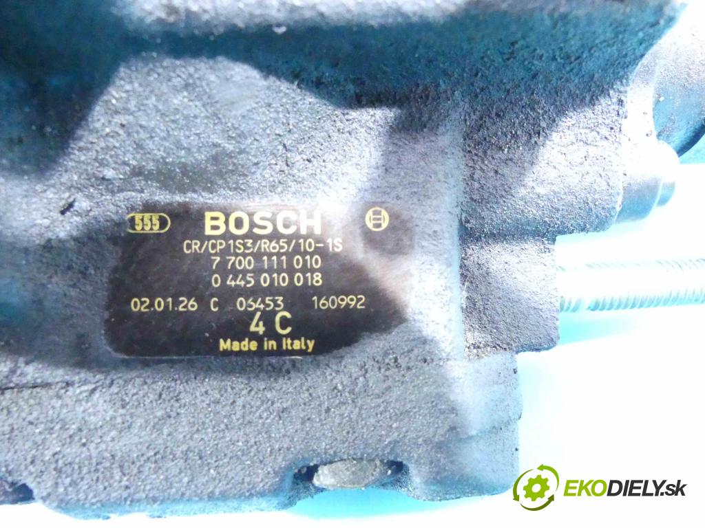 Renault Scenic I 1996-2003 1.9 DTI 98 HP manual 72 kW 1870 cm3 5- čerpadlo vstrekovacia 0445010018 (Vstrekovacie čerpadlá)