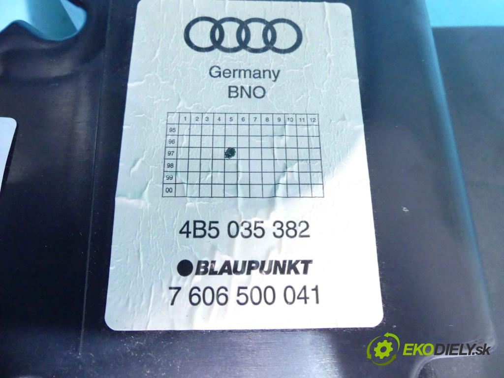 Audi A6 C5 1997-2004 2.8 V6 193 HP manual 142 kW 2771 cm3 4- Subwoofer: 4B5035382 (Audio zariadenia)