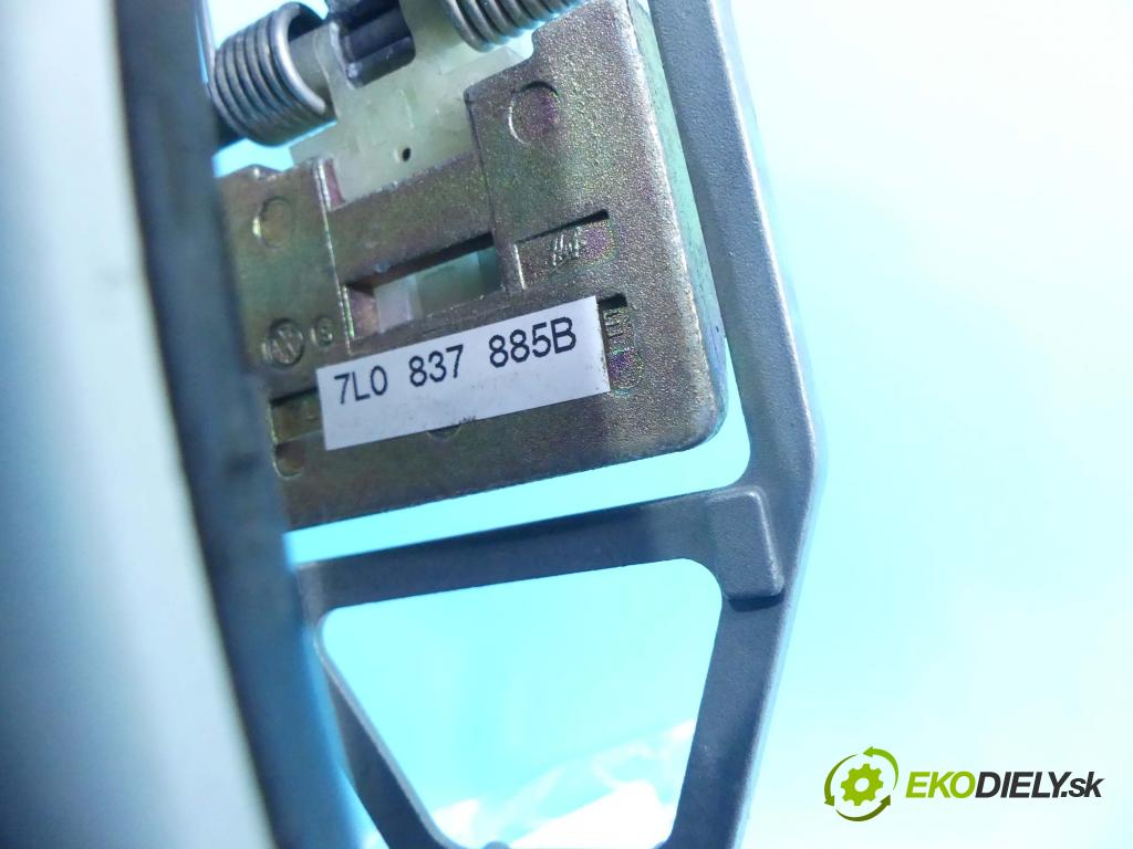 Porsche Cayenne I 2002-2010 4.5 V8 340KM: automatic 250 kW 4511 cm3 5- rukoväť predné ľavé mimo: 7L0837885B (Vonkajšie predné ľavé)