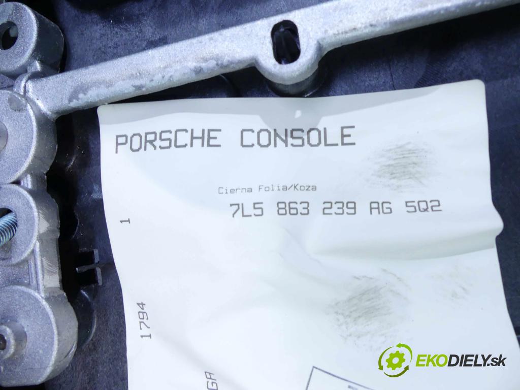 Porsche Cayenne I 2002-2010 4.5 V8 340KM: automatic 250 kW 4511 cm3 5- operadlo 7L5863239AG (Lakťové opierky)