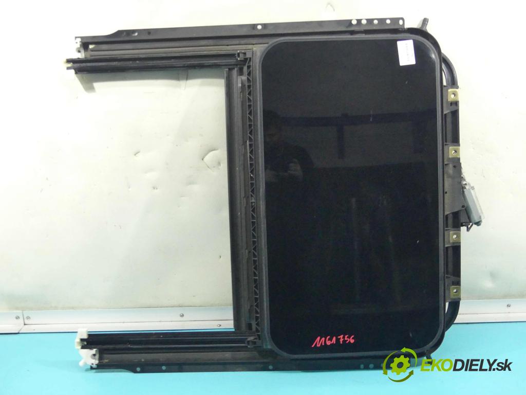 Porsche Cayenne I 2002-2010 4.5 V8 340KM automatic 250 kW 4511 cm3 5- Střešní okno: 7L0877041 (Okna karoserie)