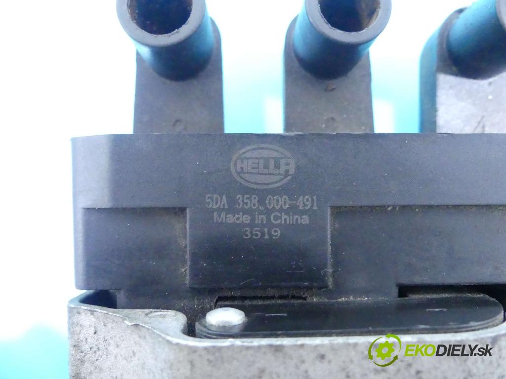 Lancia Lybra 1.6 16v 103 HP manual 76 kW 1581 cm3 4- cievka zapaľovacia 5DA358000-491 (Zapaľovacie cievky, moduly)