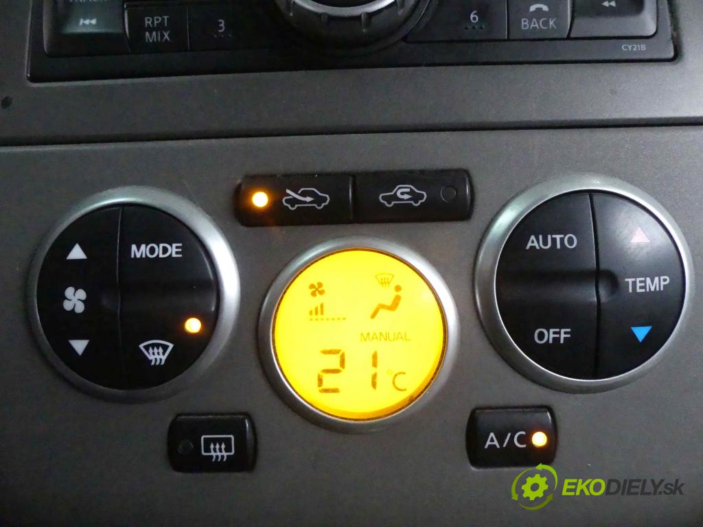 Nissan Tiida 1.5 dci 106 HP manual 78 kW 1461 cm3 5- panel kúrenia 27500-EM00B