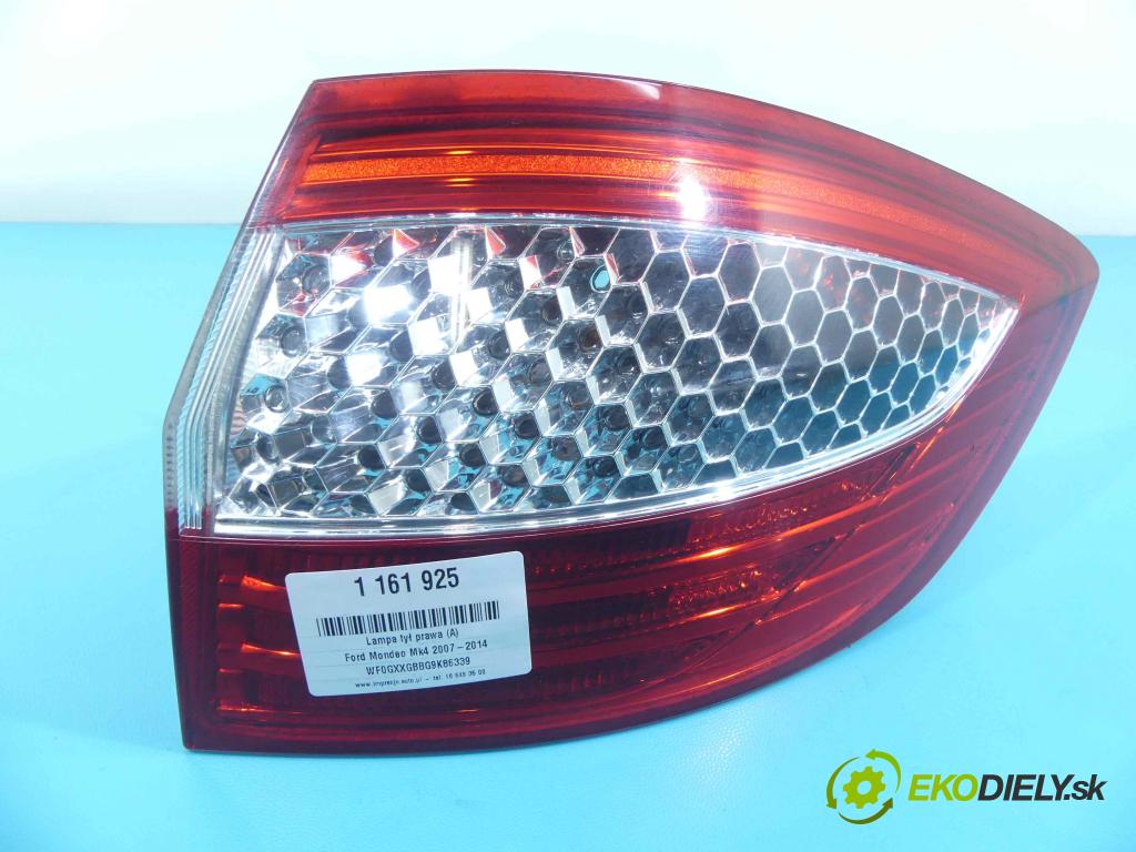 Ford Mondeo Mk4 2007-2014 2.0 16V 145 hp manual 107 kW 1999 cm3 5- světlo zadní pravé