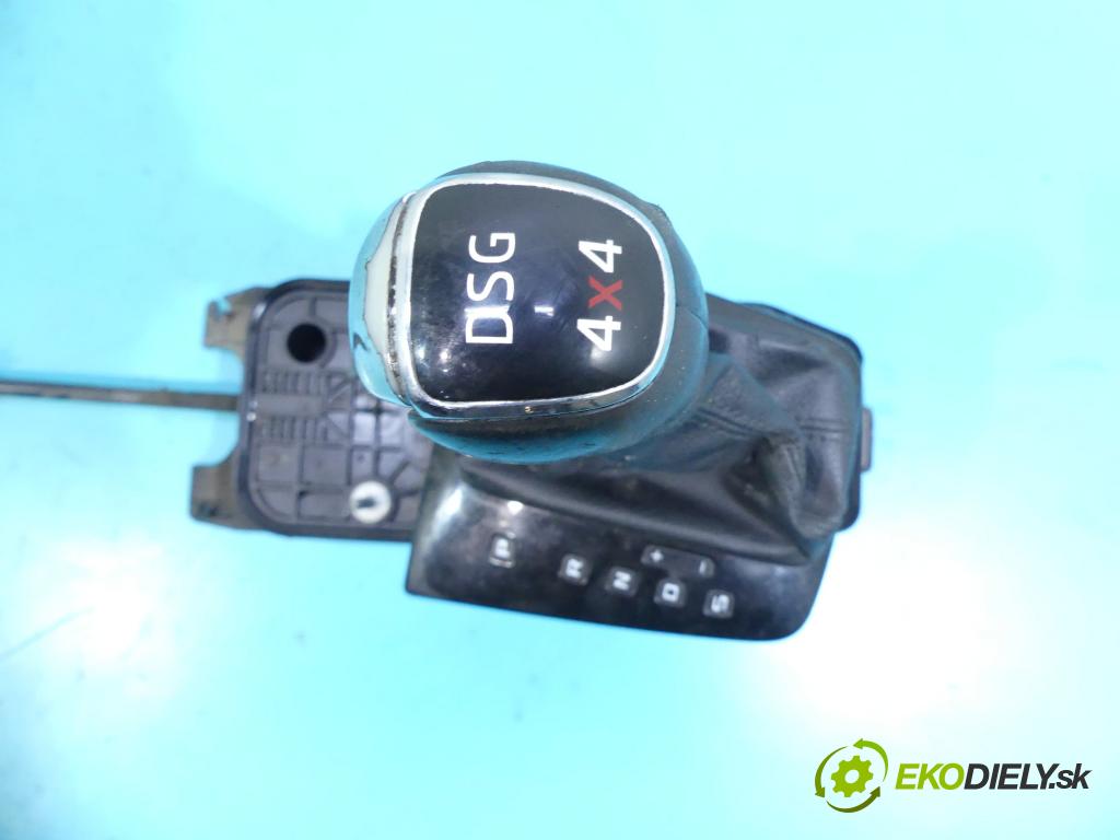 Skoda Superb II 2008-2015 2.0 tdi 170 HP automatic 125 kW 1968 cm3 5- Páka: Změny: stupeň,rýchlosť 3AB713025D (Rýchlostné páky / kulisy)