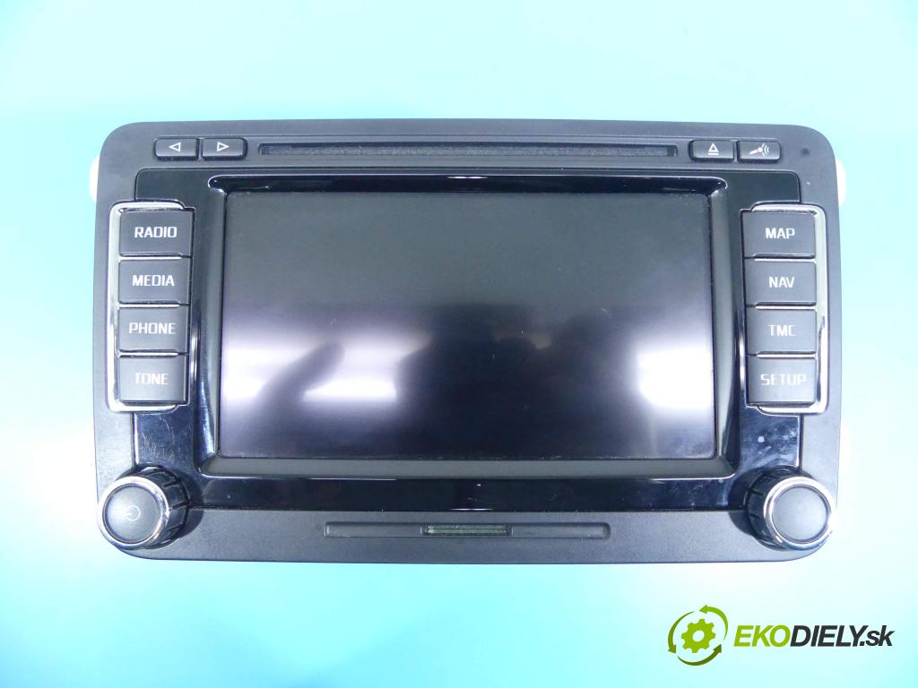 Skoda Superb II 2008-2015 2.0 tdi 170 HP automatic 125 kW 1968 cm3 5- Radio továreň: 3T0035680S