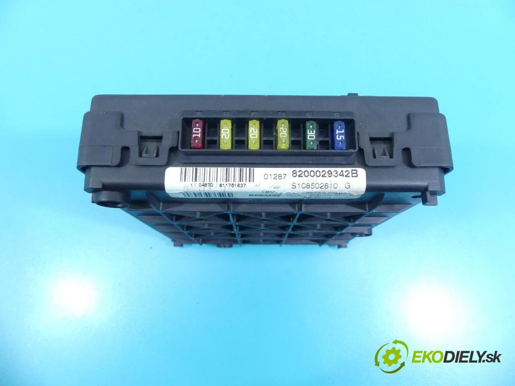 Renault Scenic I 1996-2003 1.6 16V 107 HP manual 79 kW 1598 cm3 5- modul riadiaca jednotka 8200029342B (Ostatné)